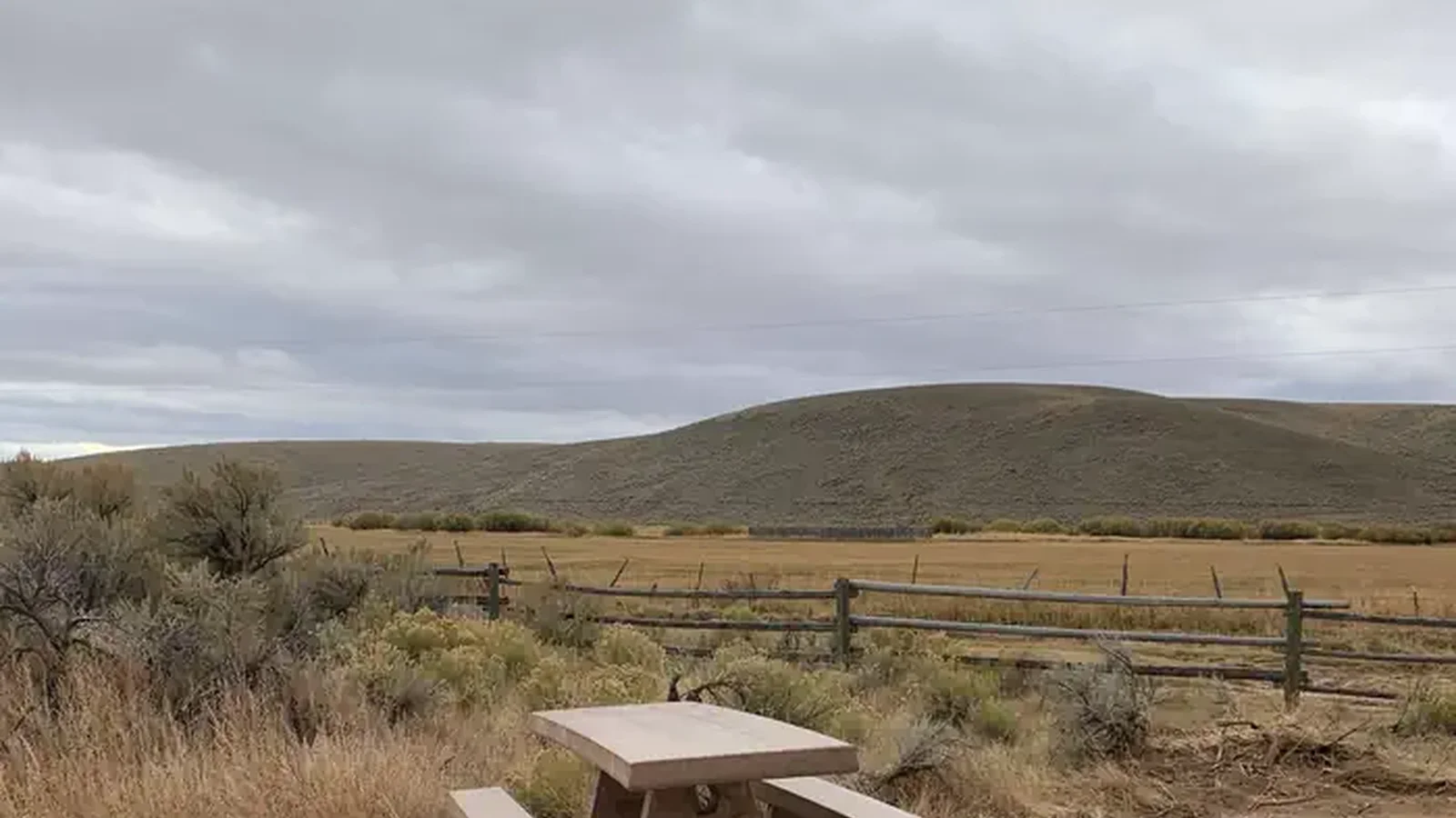 Average site at Little Creek Campground