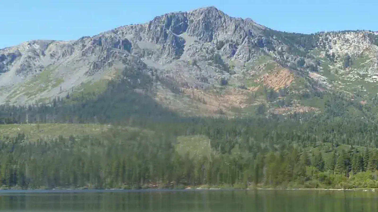 Fallen Leaf Lake at the base of Mount Tallac