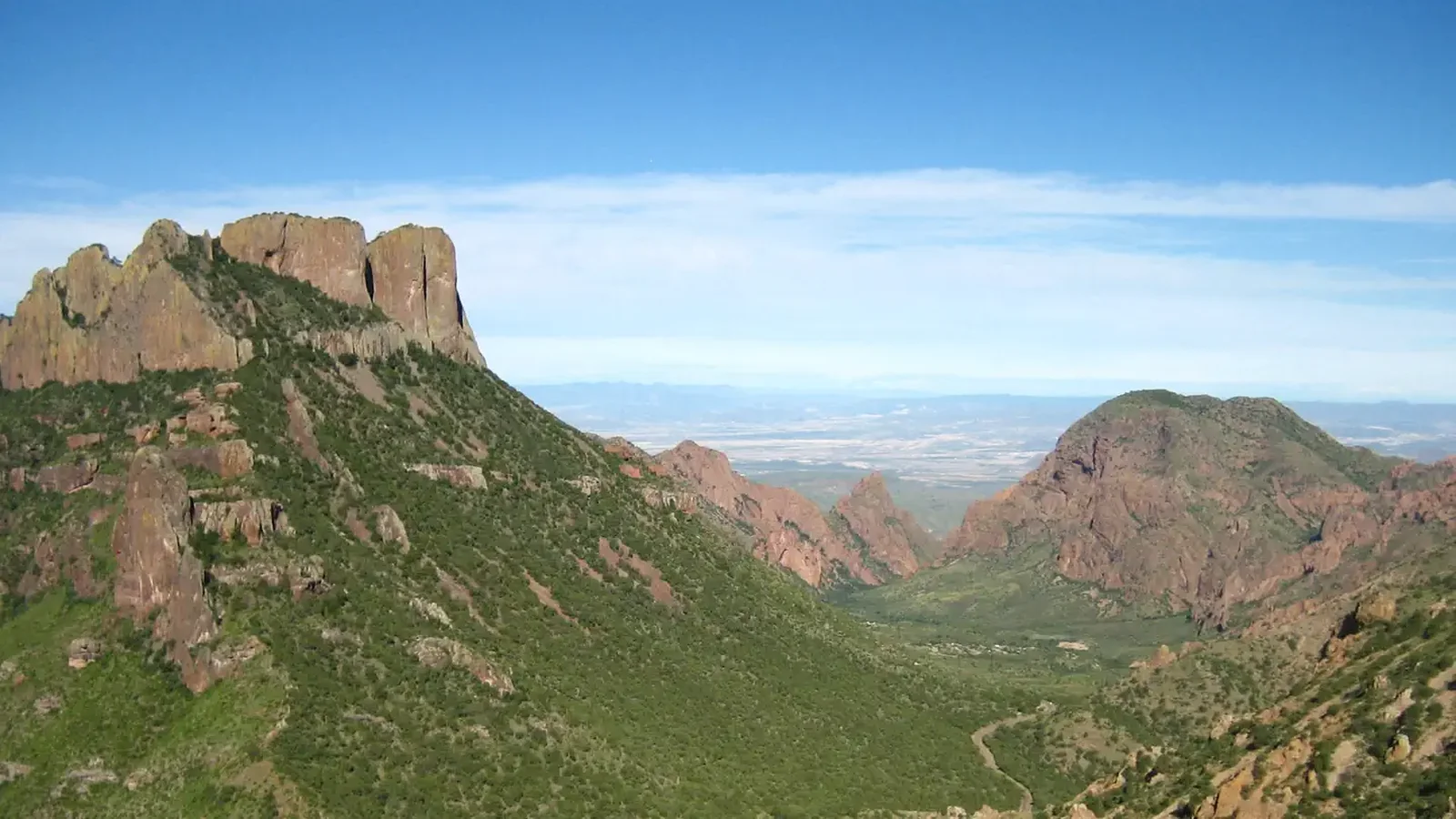 View of the Chisos Basin