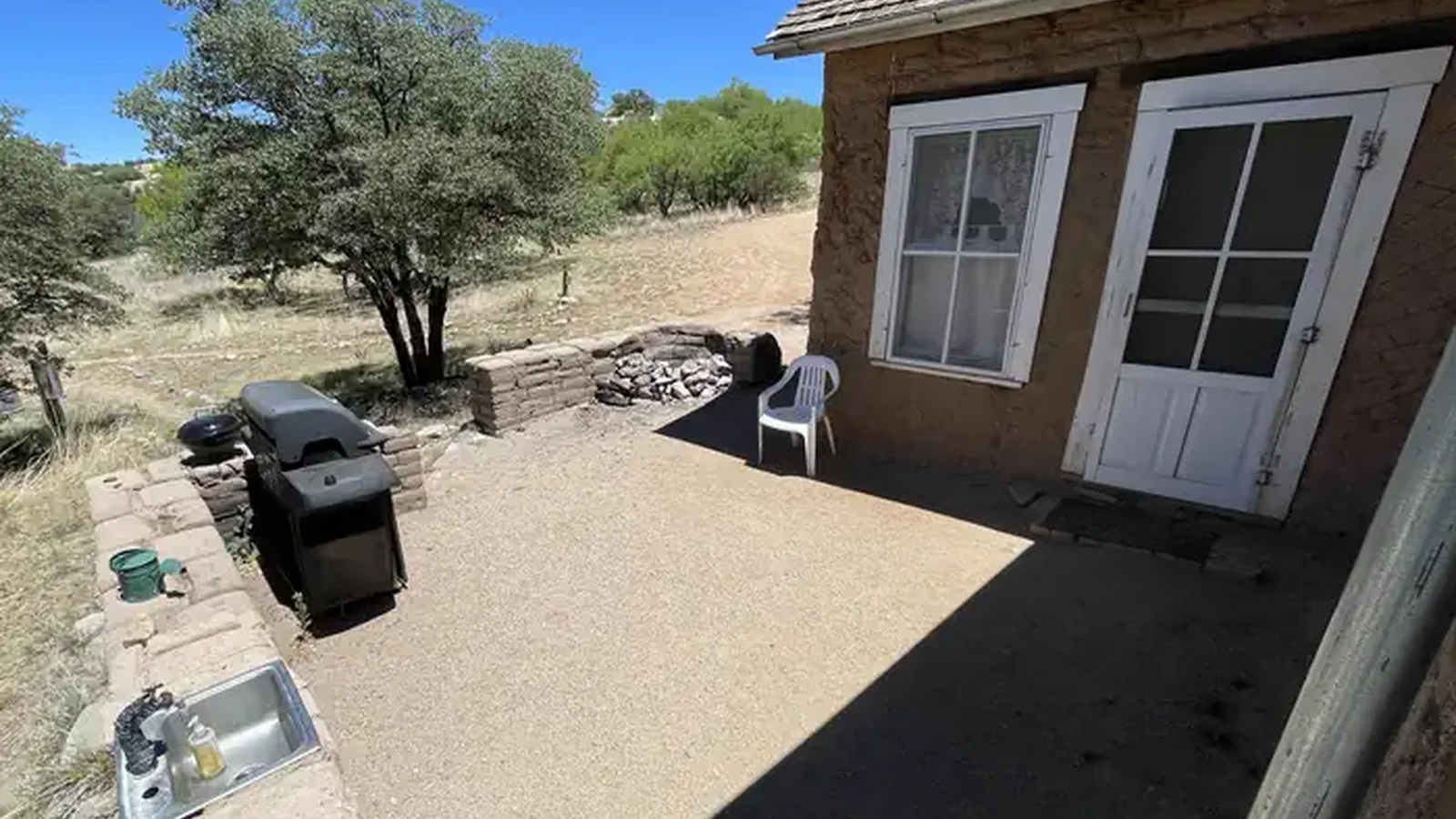 Back patio