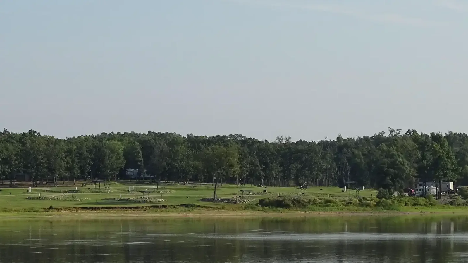 Virgil Point lakeside camping