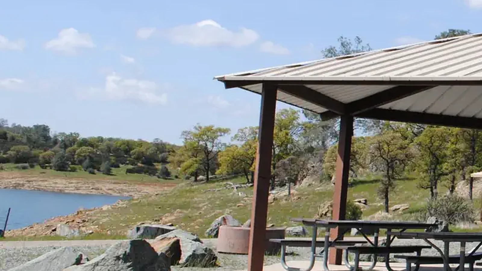 Coyote Point group campground firepit
