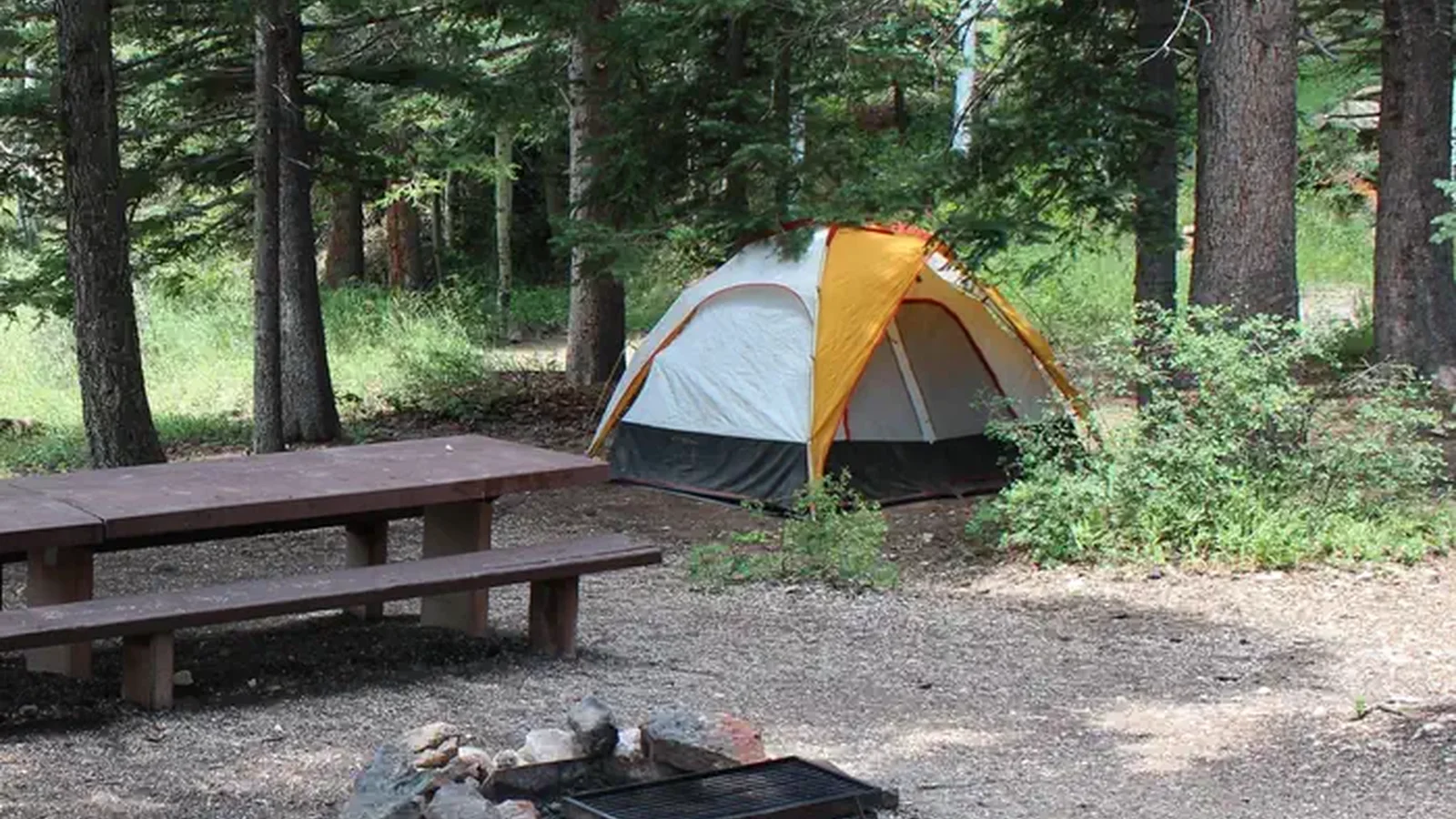 Camping at Cedar Canyon campground