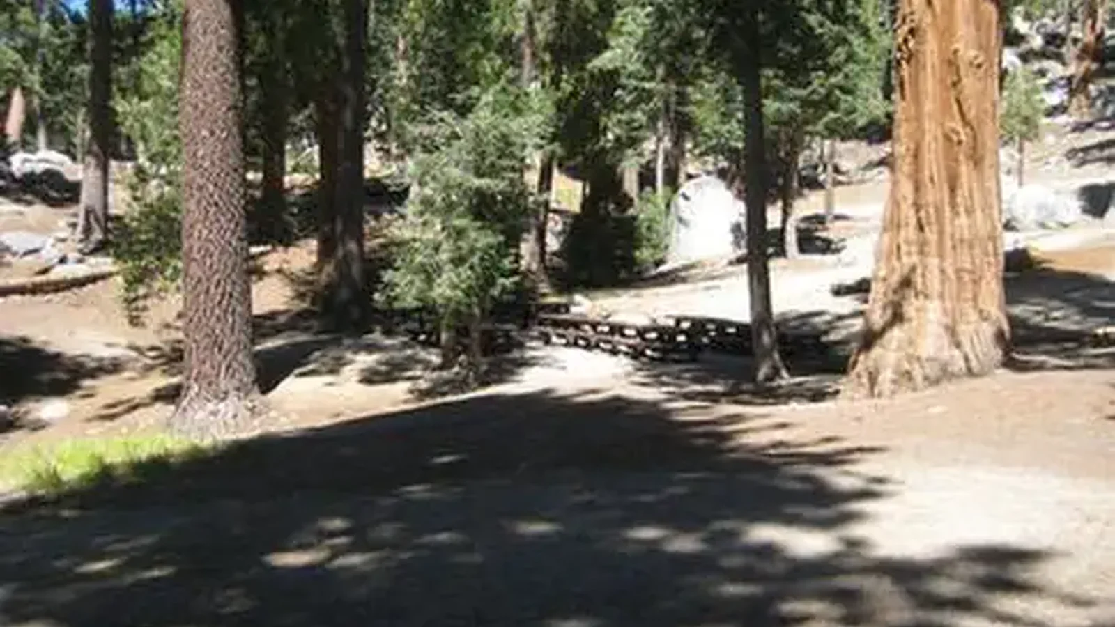 Parking area.