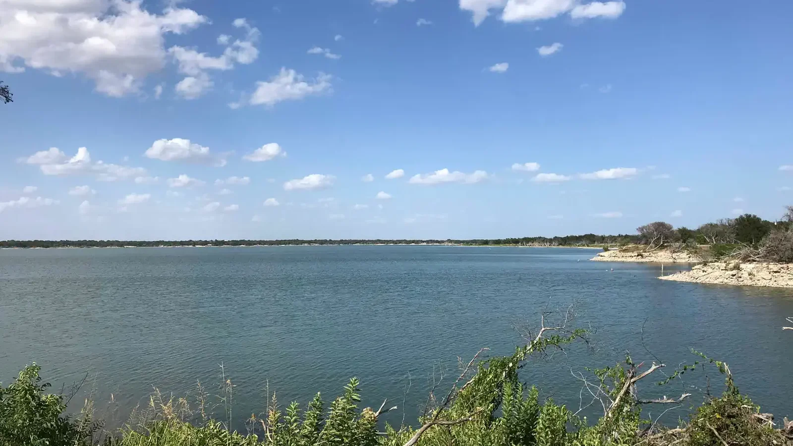 View of Waco Lake at Reynolds Creek park