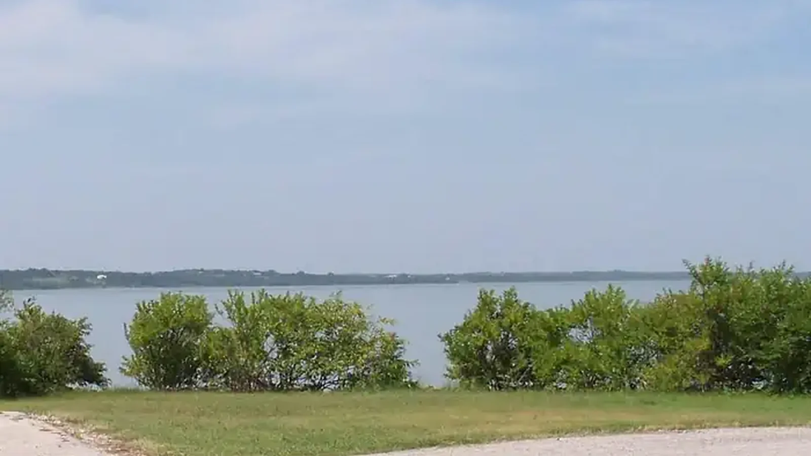 View of lake at Pecan Point