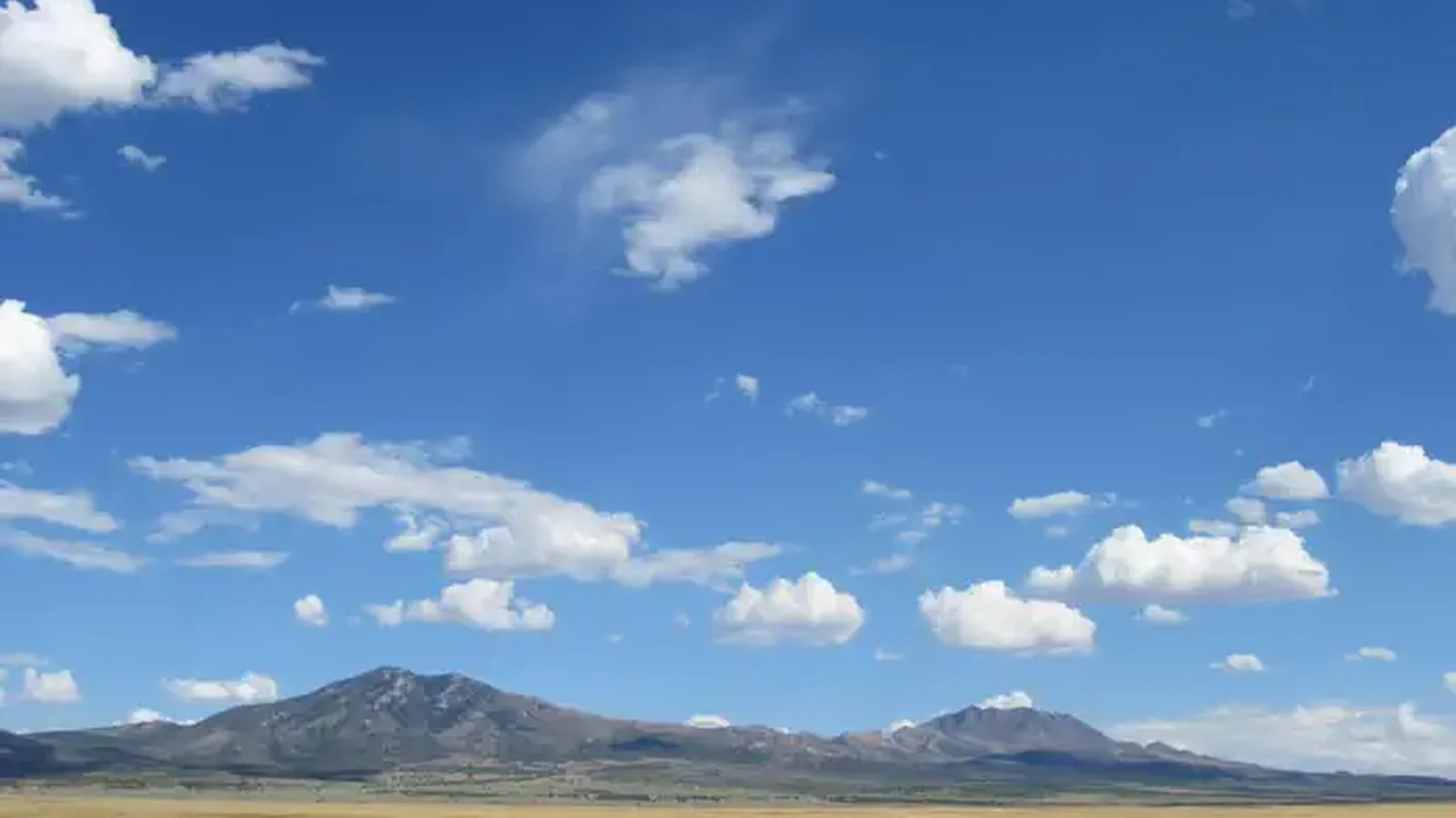 View from Simpson Springs Campground
