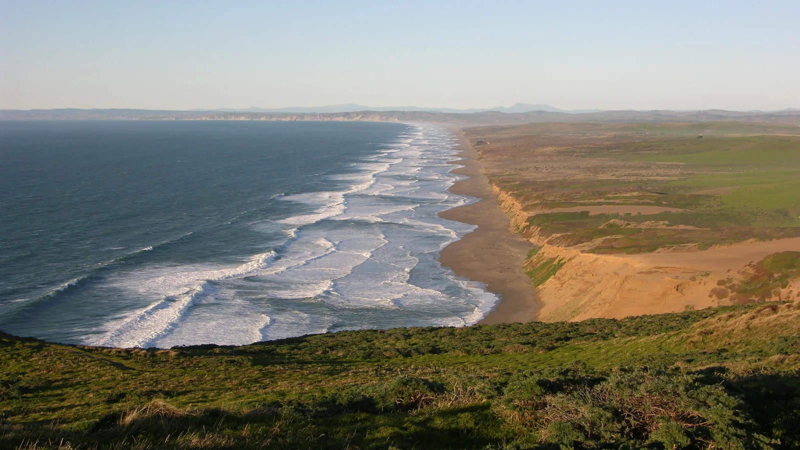 Point Reyes Beach and the Pacific Ocean