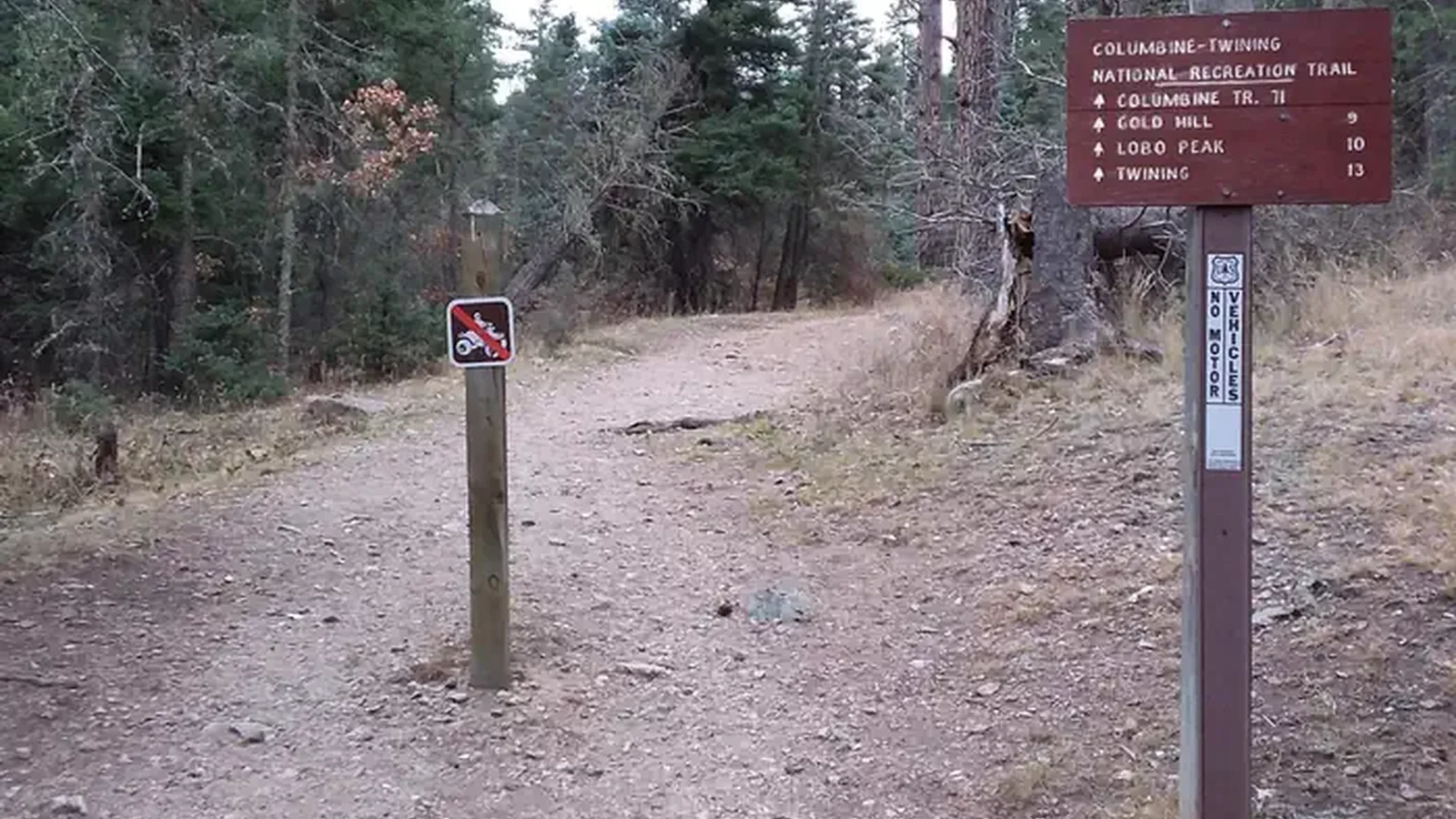 Trail head.