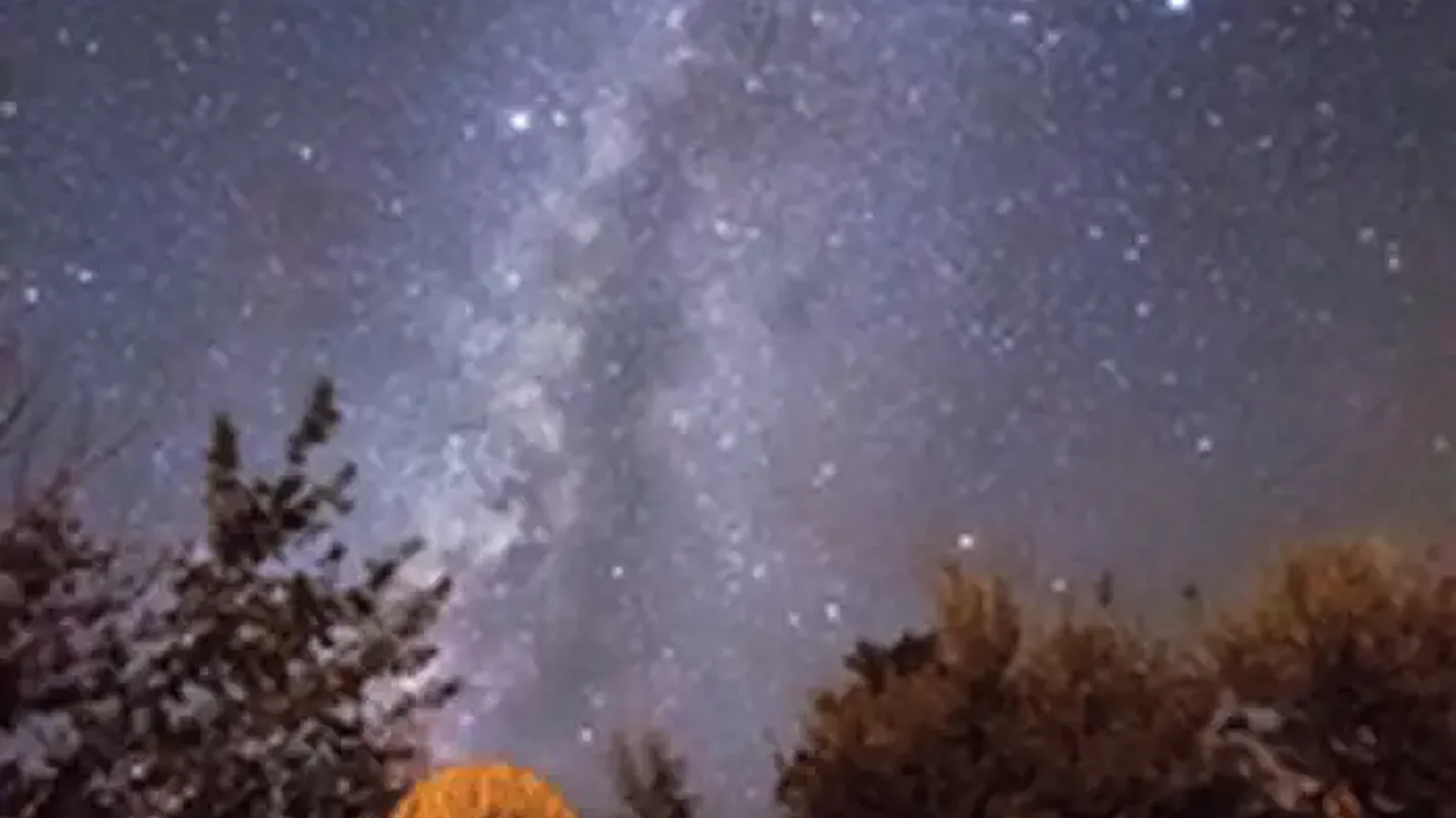 Milky Way over the Chuckwagon