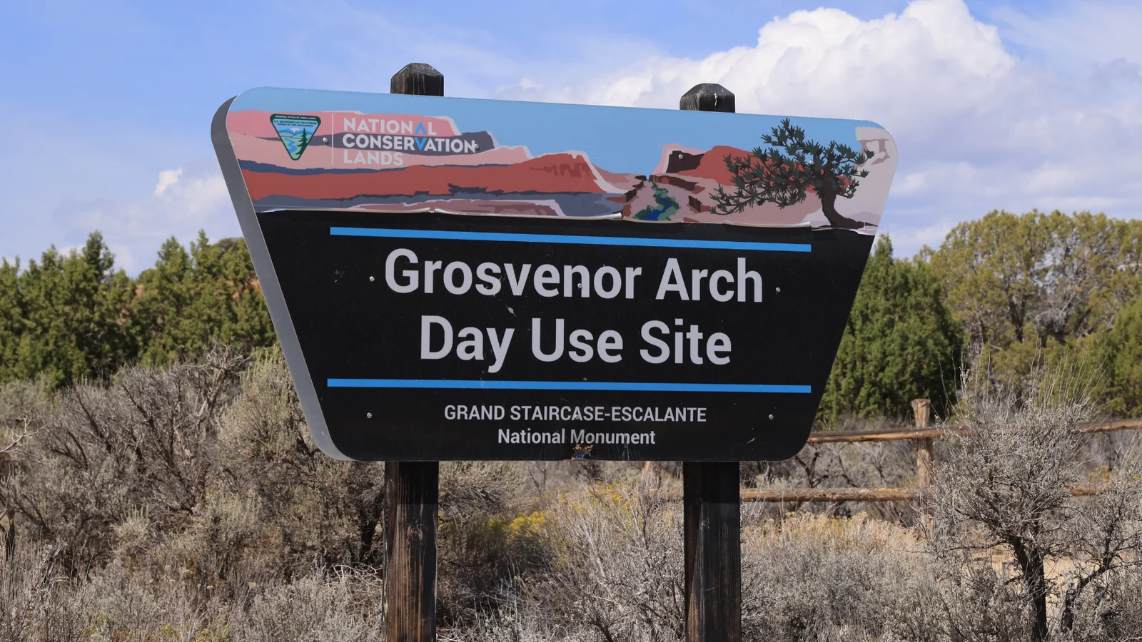 Grosvenor Arch Sign