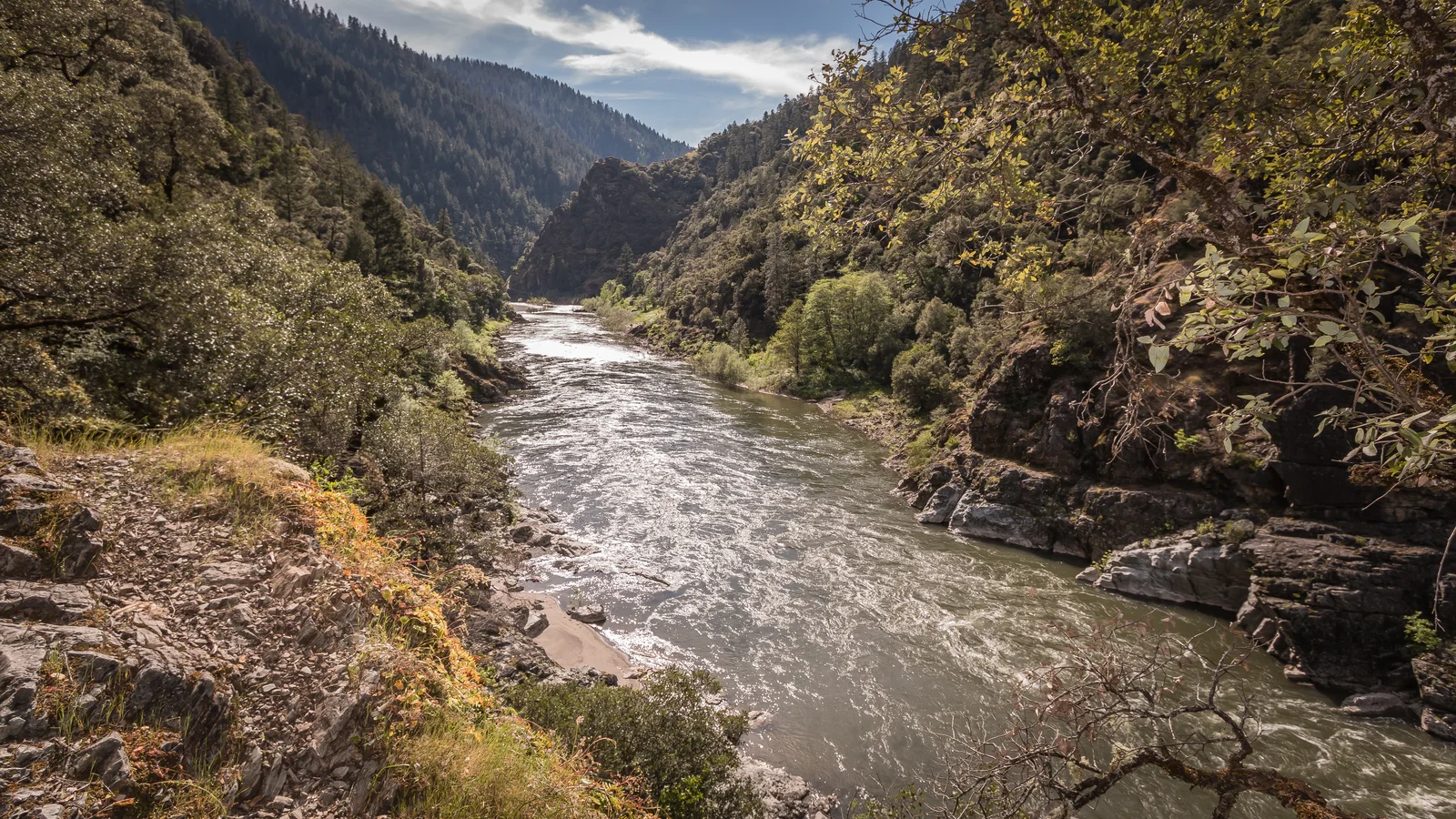 Trailside view of Rogue River, May 4, 2017