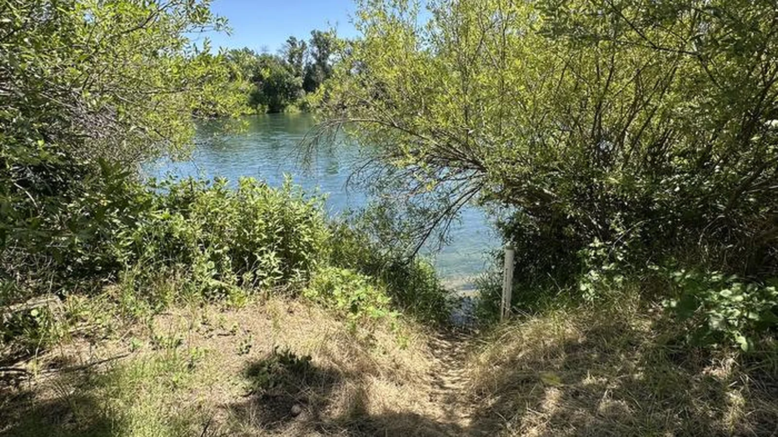 Sacramento River Access at Camp Site