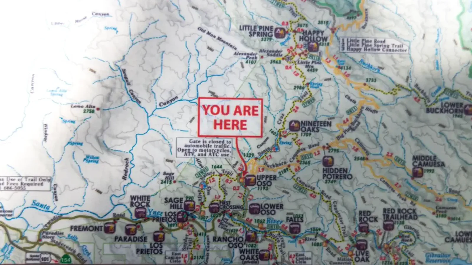 Local map