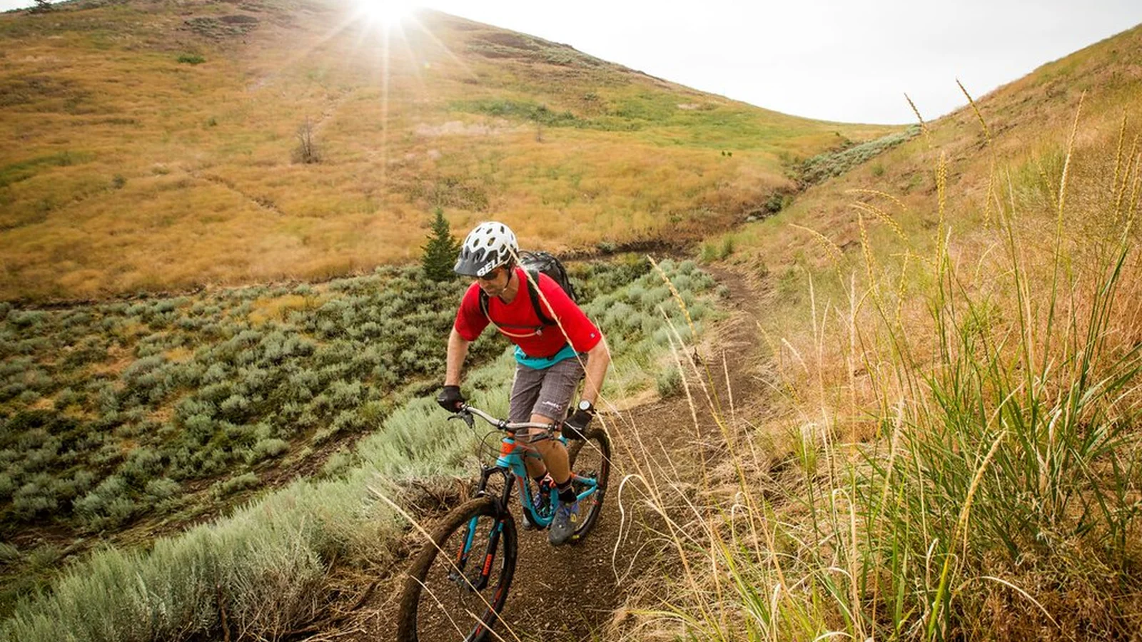 Croy Creek mountain biker