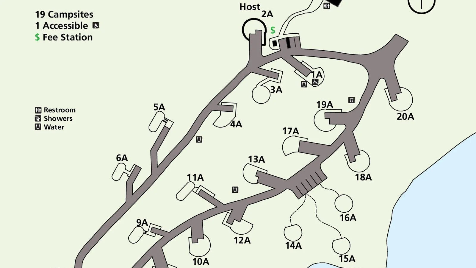 Buckhorn Campground Loop A map