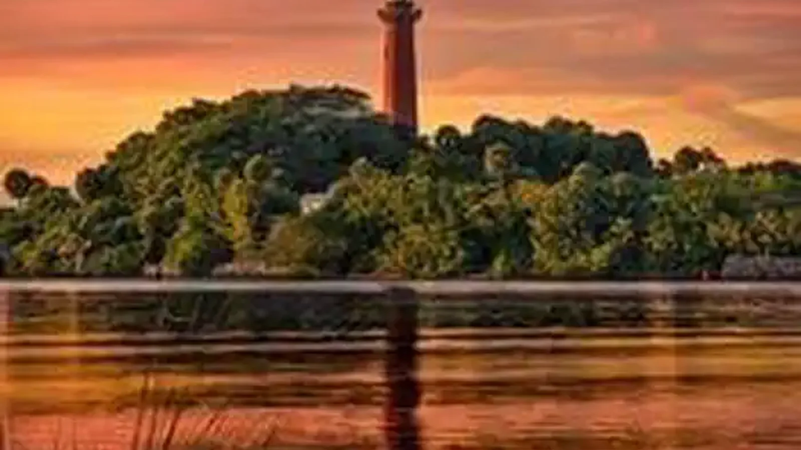 Sunset at the Jupiter Inlet Lighthouse Outstanding Natural Area