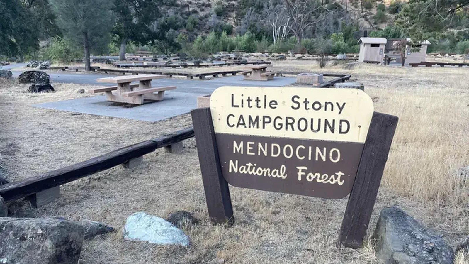 Little Stony Campground, Mendocino National Forest
