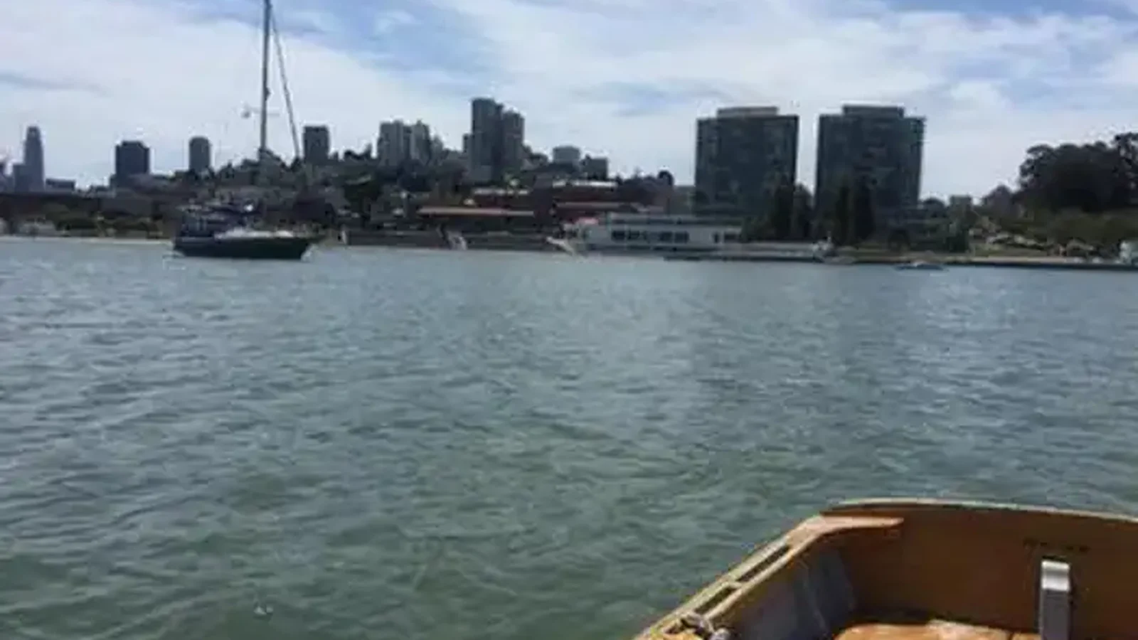 San Francisco Skyline from Aquatic Park Cove