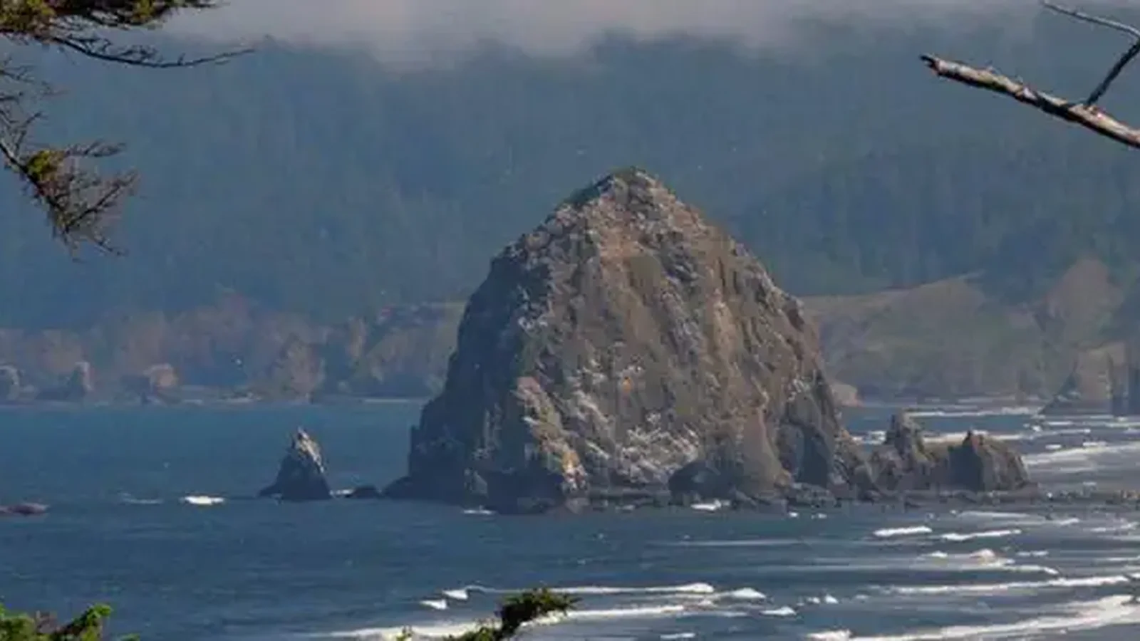 Haystack Rock at Oregon Islands National Wildlife Refuge