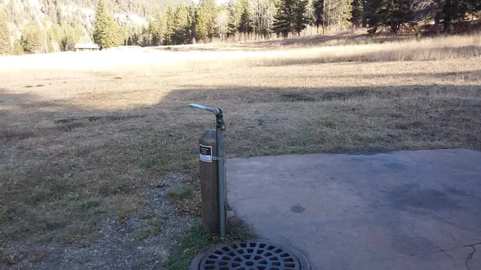 Agua Piedra Campground Water Spout