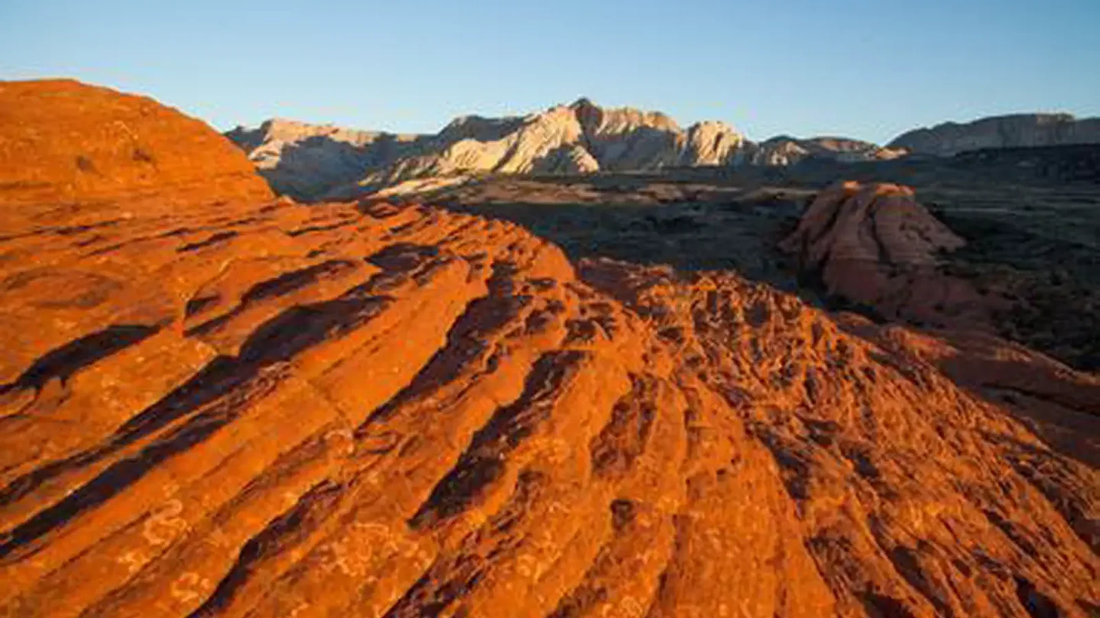 Sandstone Landscape of Snow Canyon