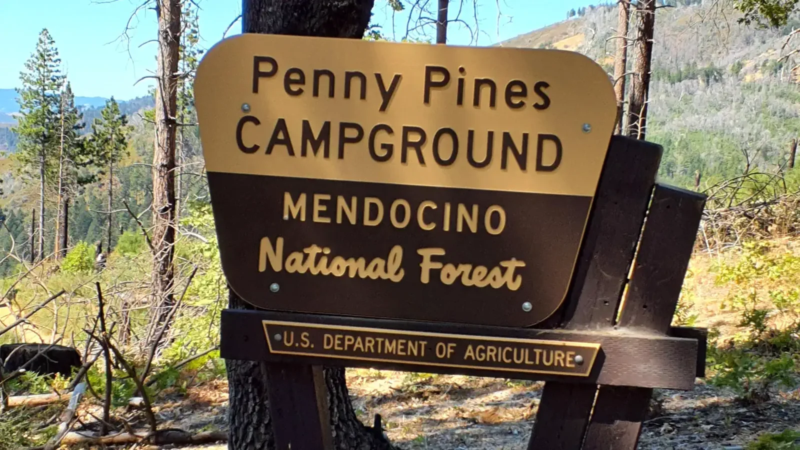 Penny Pines Campground, Mendocino National Forest, U.S. Department of Agriculture