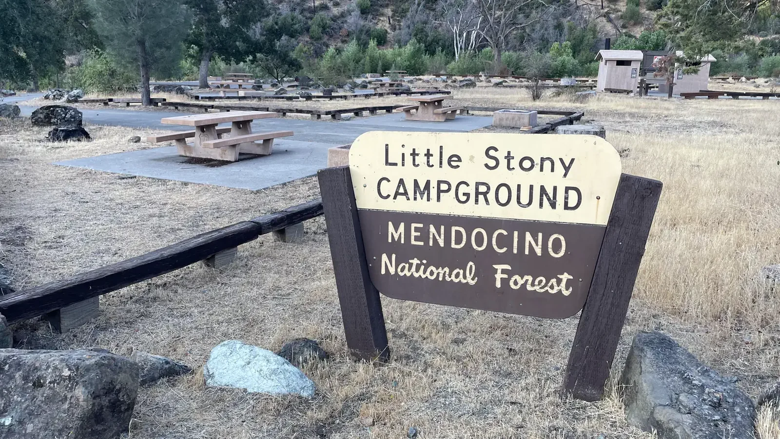 Little Stony Campground Sign