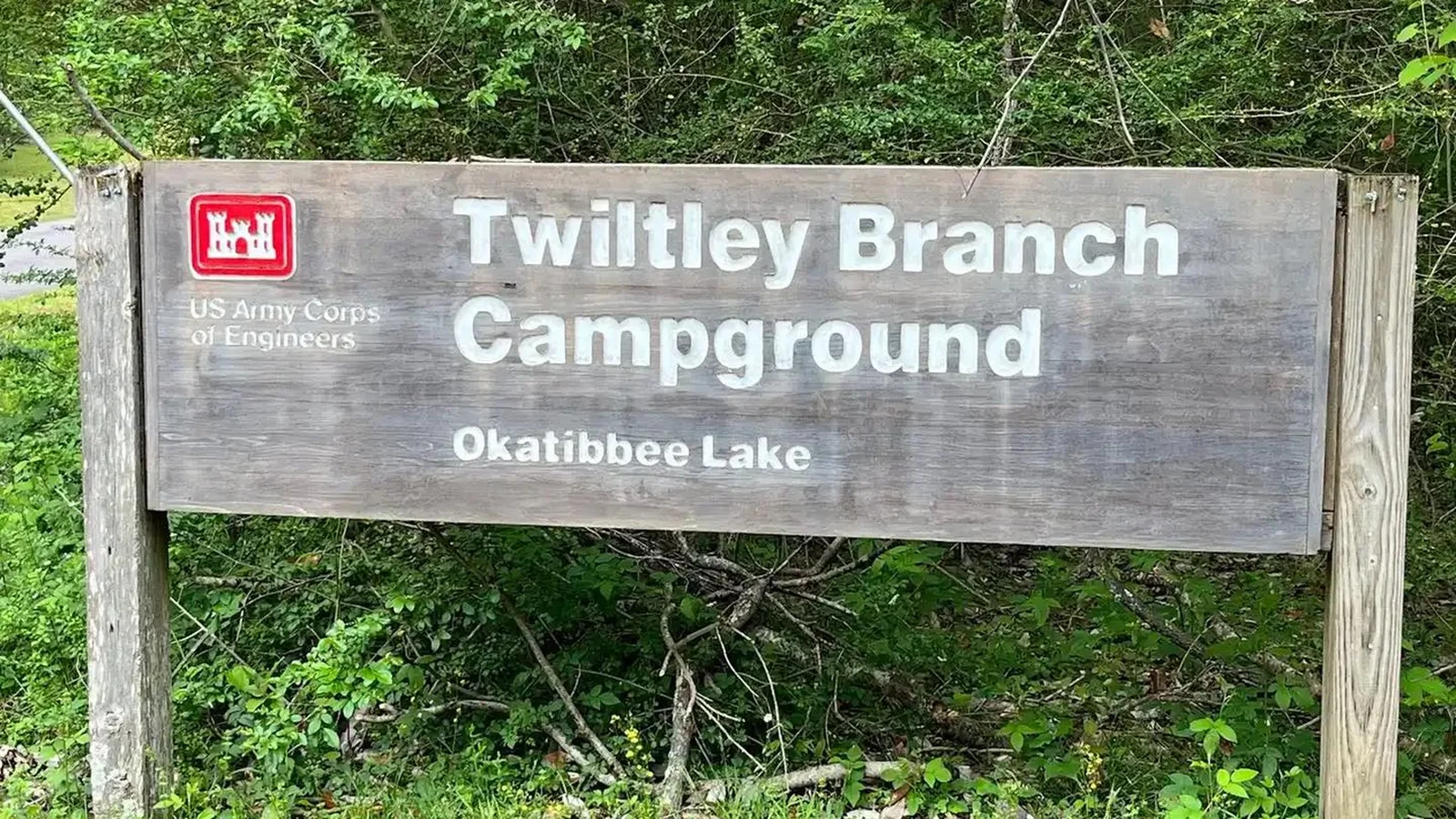 Twiltley Branch Campground Entrance Sign