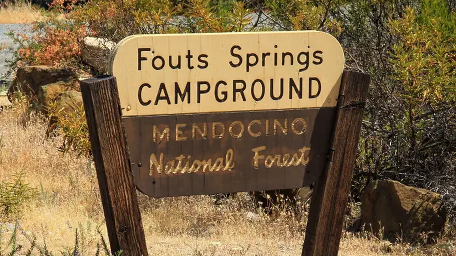 Fouts Springs Campground, Mendocino National Forest