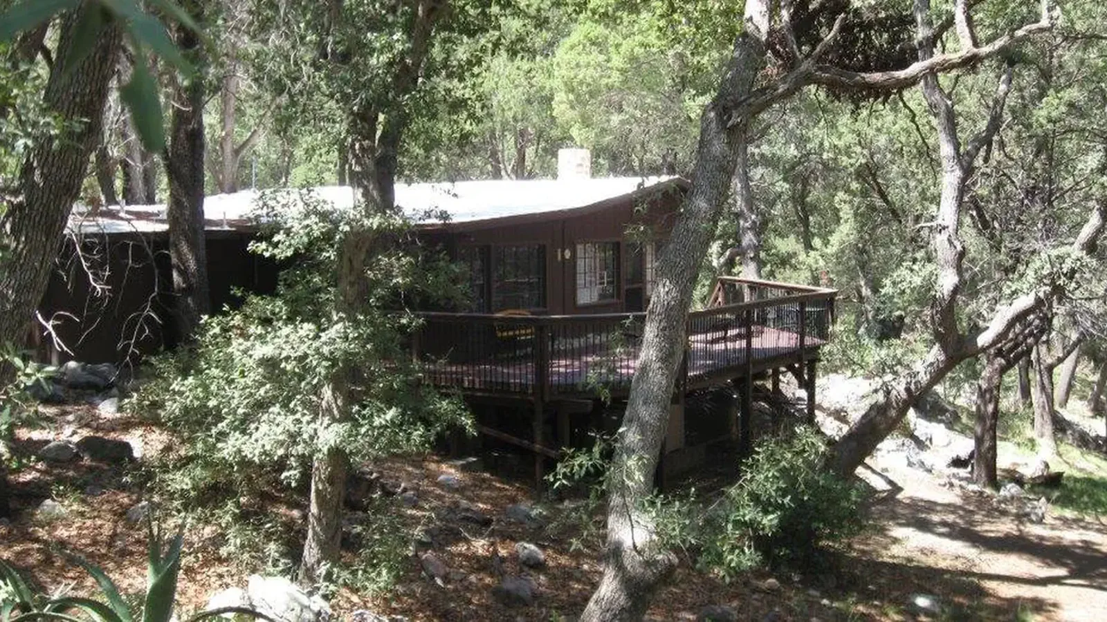 Back porch, Kent Springs Cabin