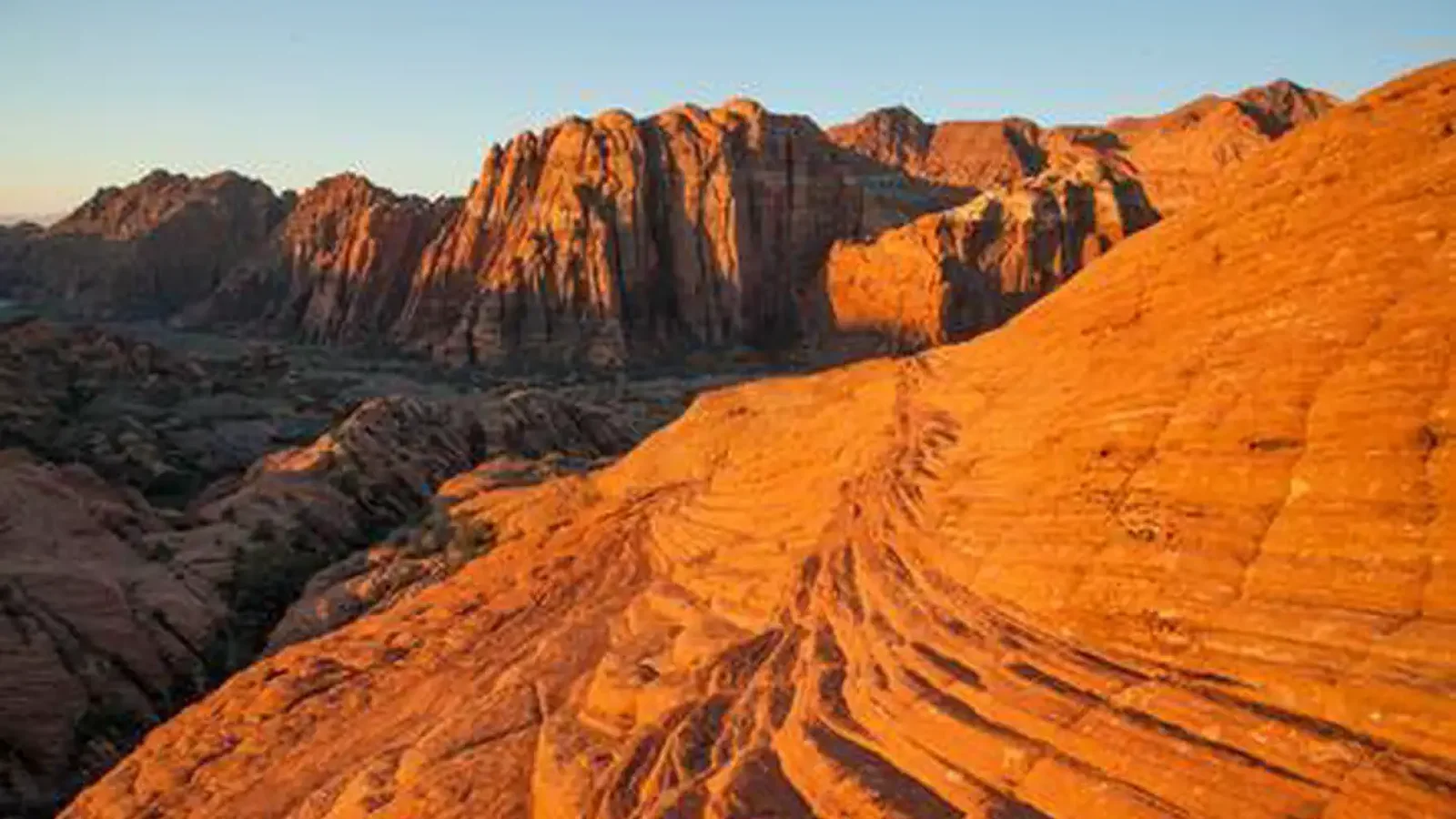 Sandstone Landscape of Snow Canyon