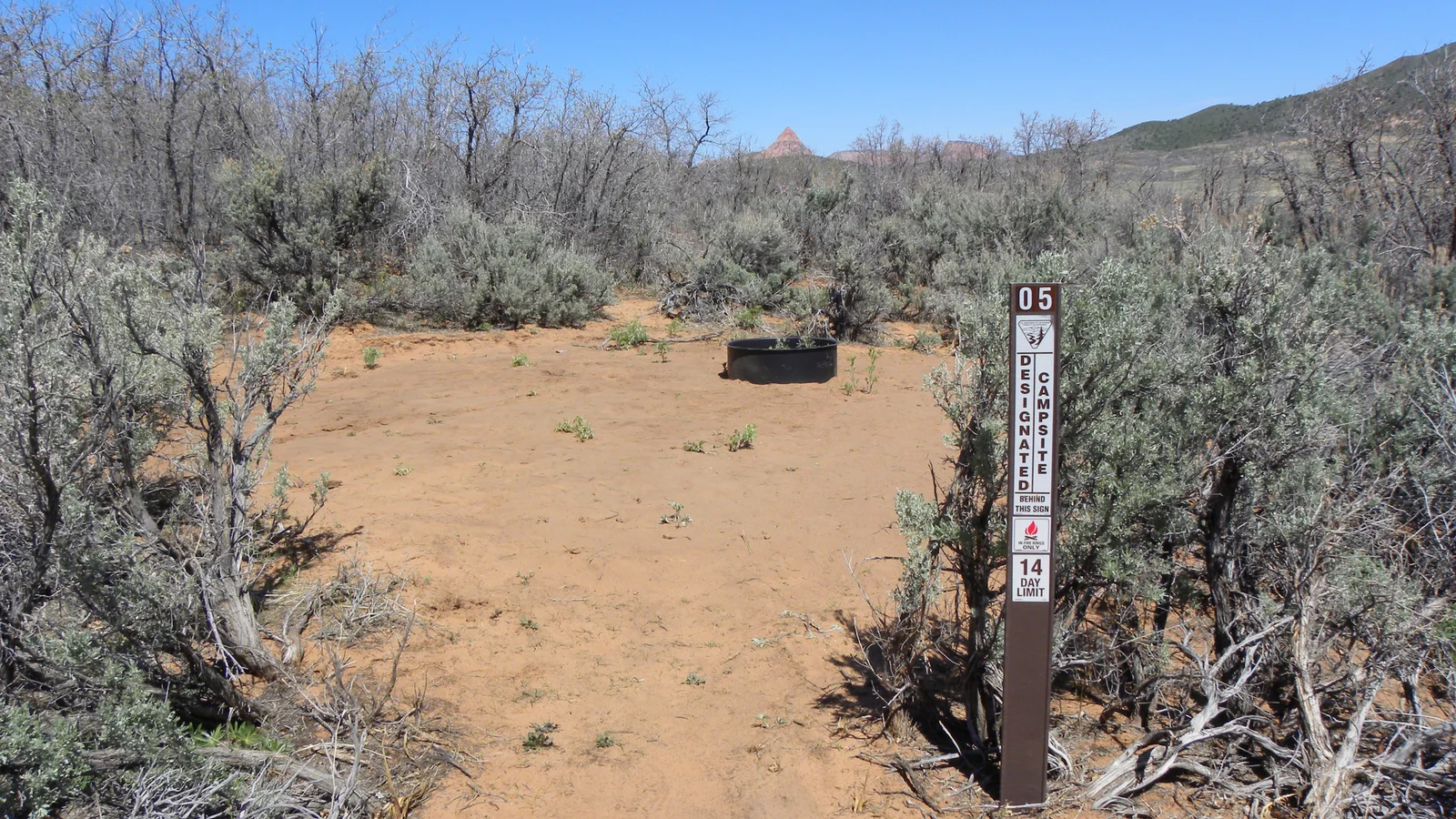 Lambs Knoll Designated Dispersed Camping Area