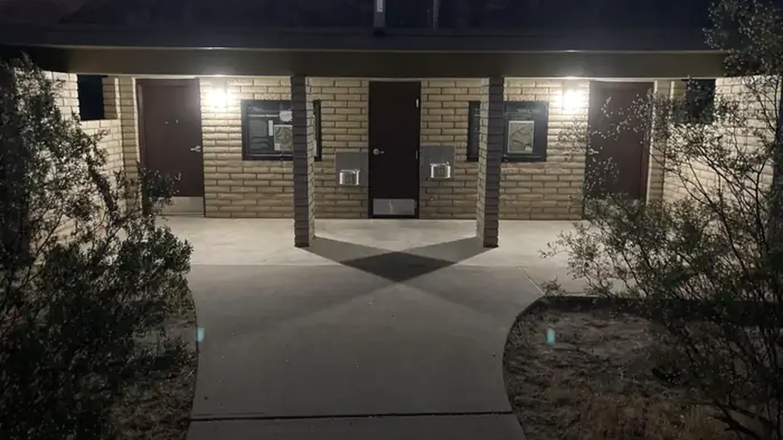 Restroom at Night