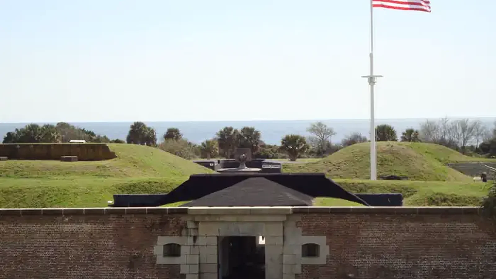 Fort Moultrie sally port entrance