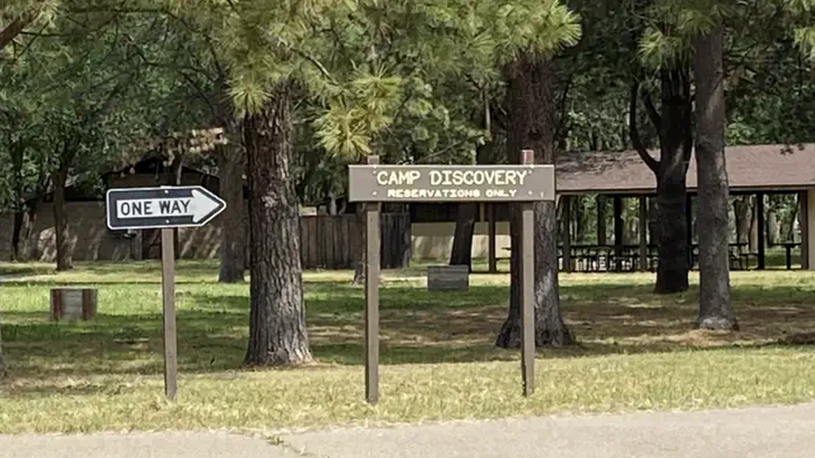 A photo of facility Camp Discovery Group Camp (Red Bluff Recreation Area) with Shade