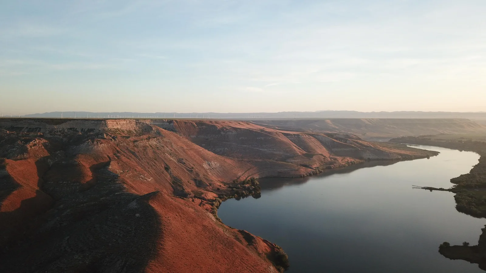 Fossil beds along the Snake River