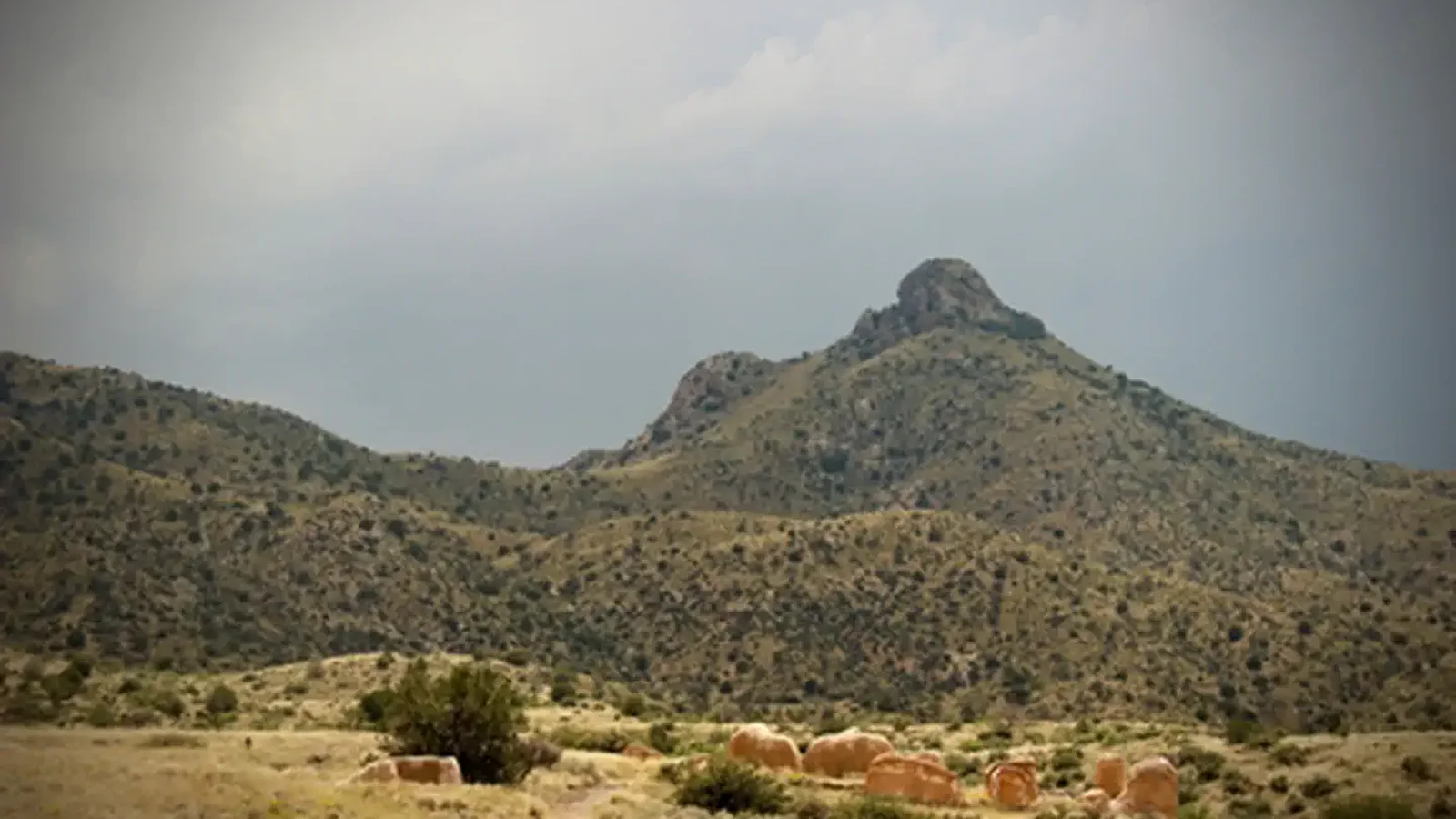 Fort Bowie landscape and ruins