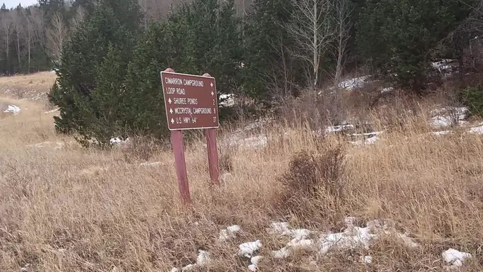 CIMARRON Campground Site Entrance