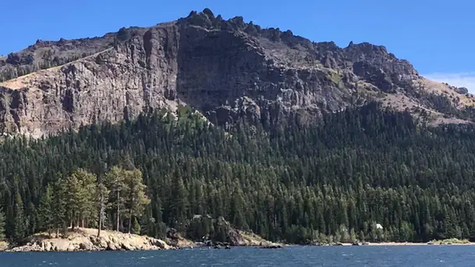 Thunder Mountain above Silver Lake