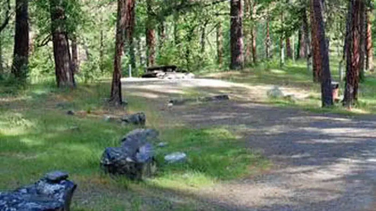 Example of camping spot