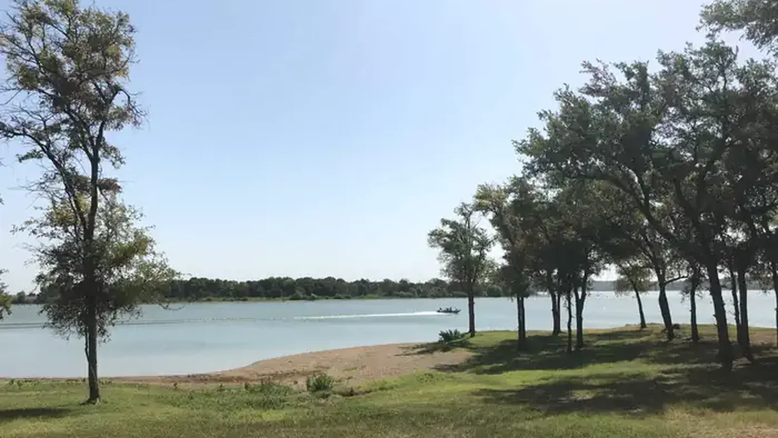View of Waco Lake