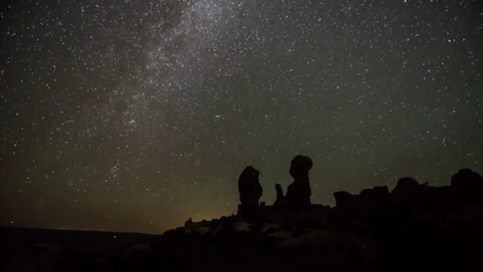 Milky Way over the Garden of Eden