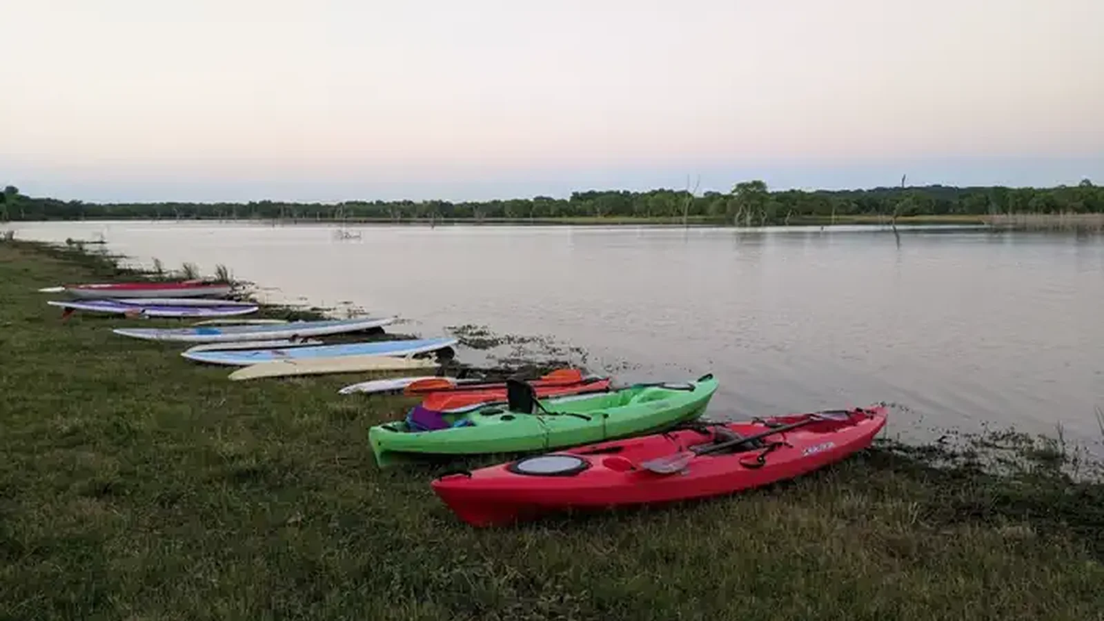 Kayaks at Plowman
