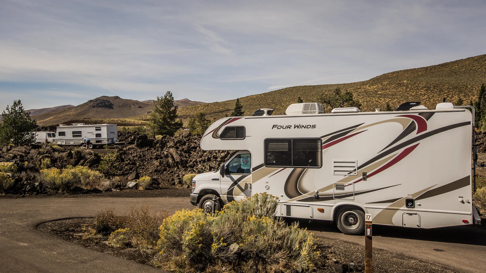 RV Camping at Lava Flow Campground