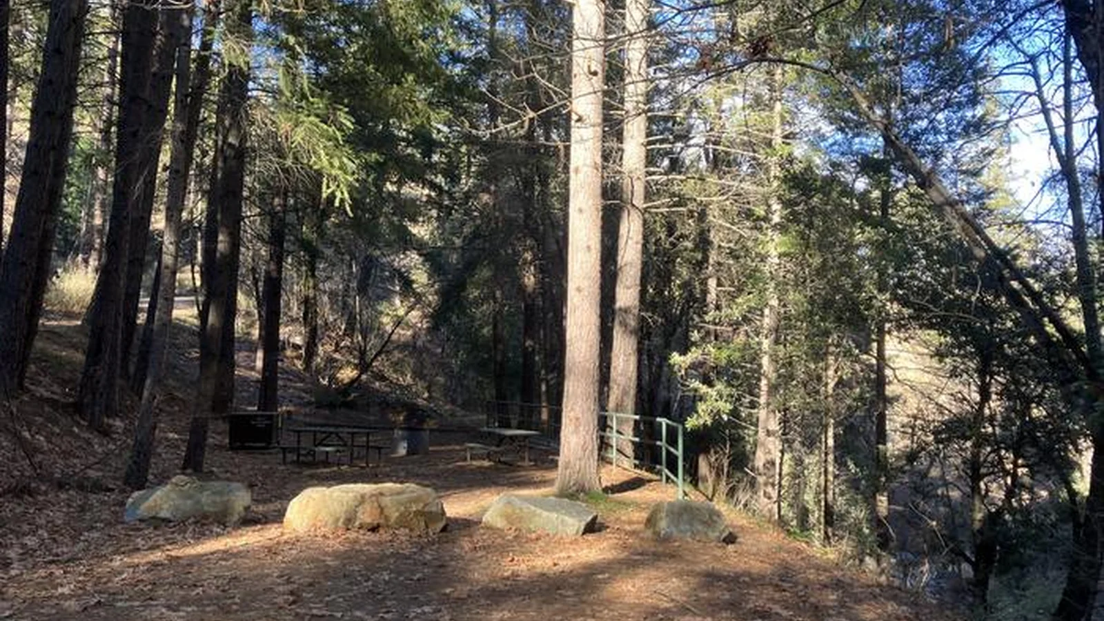 Site 2 of Crystal Creek Campground