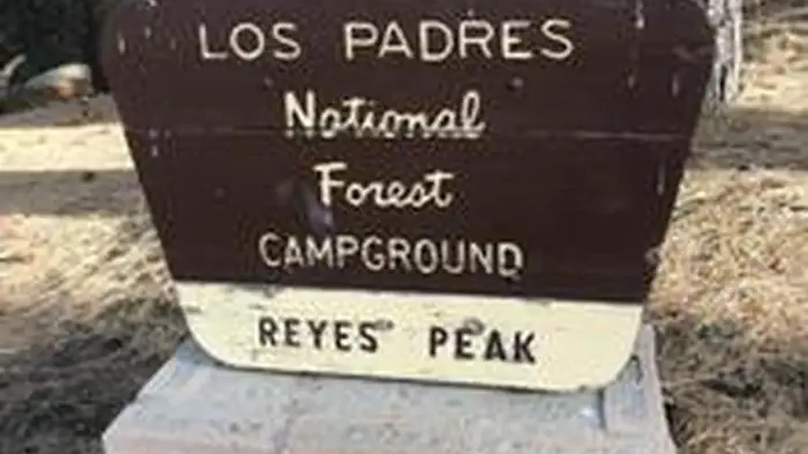 REYES PEAK CAMPGROUND