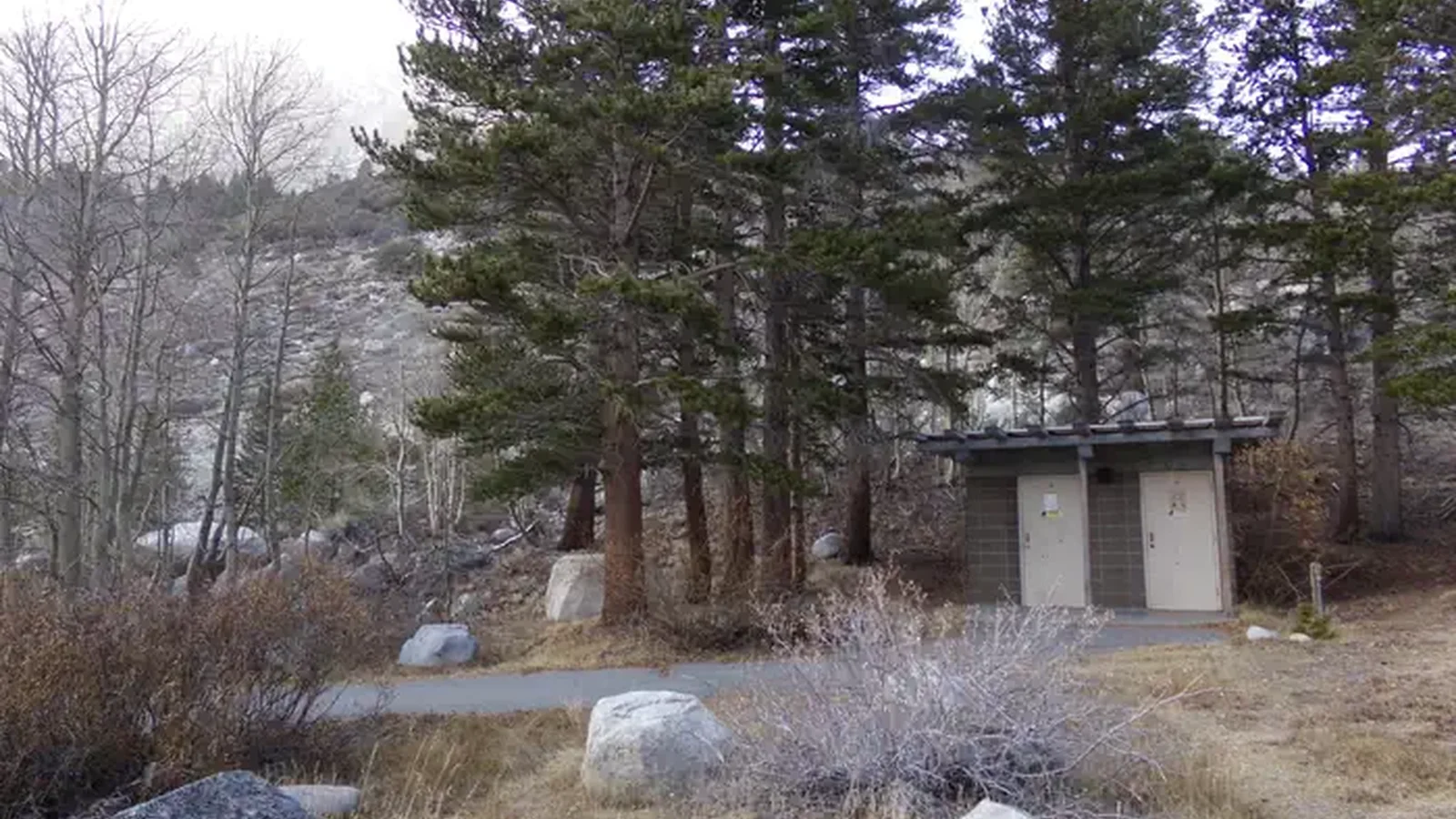 Rock Creek Lake Group Campground restroom building