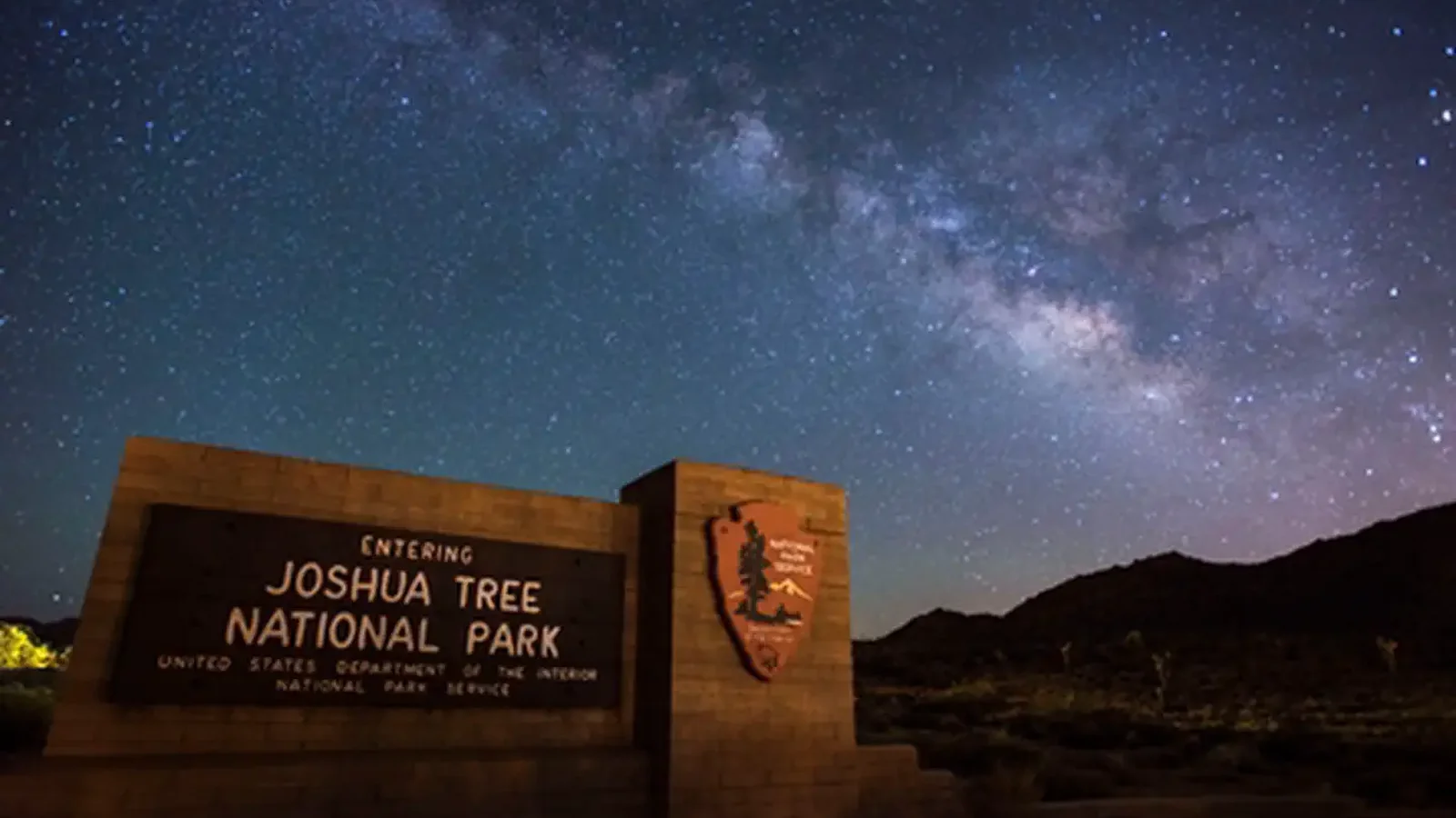 Stars Over the Park Entrance