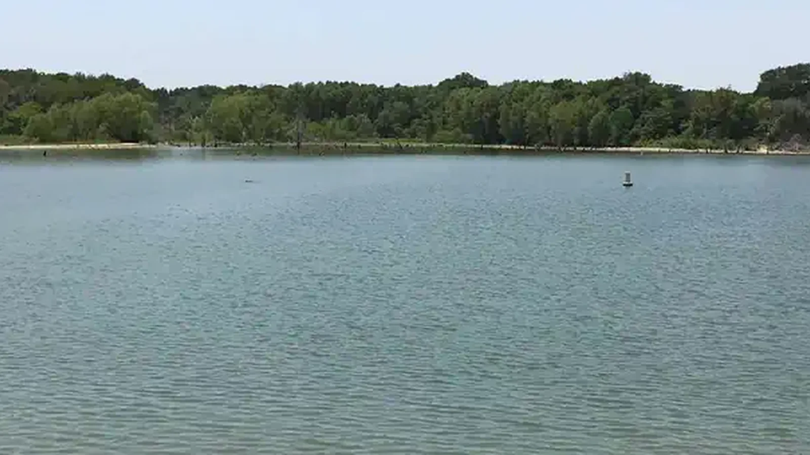 View of Waco Lake from Midway Park